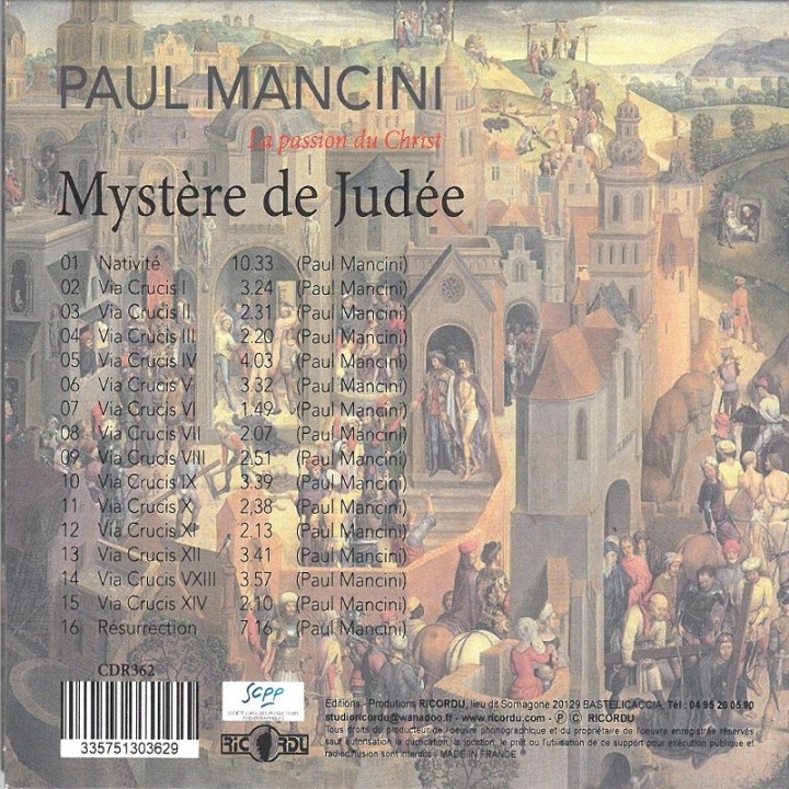 Paul MANCINI - MYSTERE DE JUDEE